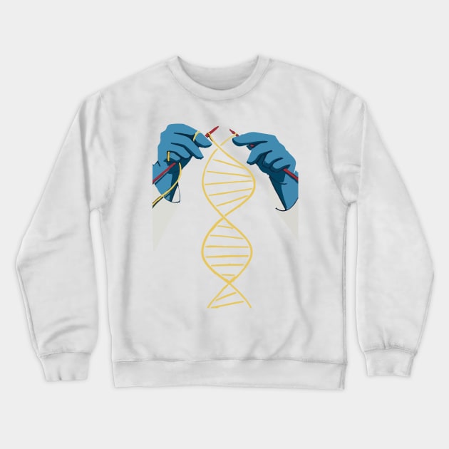 Sewing DNA Crewneck Sweatshirt by labstud